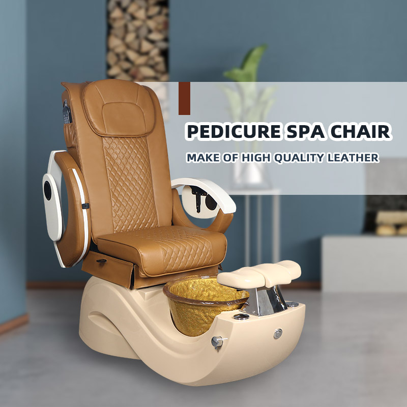 Relx RX01 Brown Pedicure Chair High Quality Leather