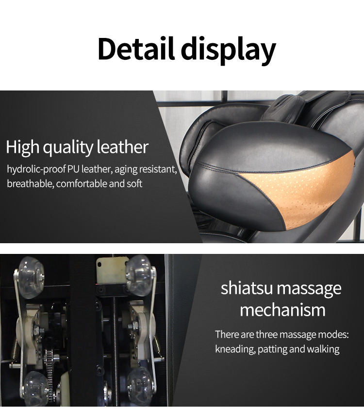 Relx RX03 Luxury Massage Pedicure Chair High Quality Leather and Shiatsu Massage Mechanism