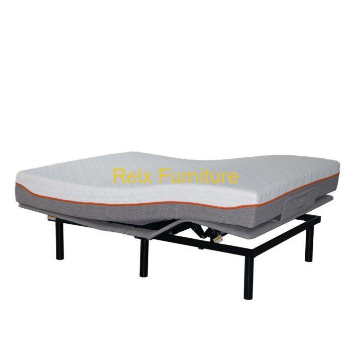 Relx RA1002 Adjustable Bed Frame with Mattress