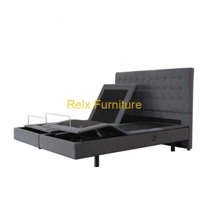 Relx RA1003 King Adjustable Bed with Headboard