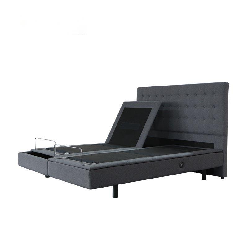 Ra1003 Split King Adjustable Bed With, King Adjustable Bed Frame With Headboard